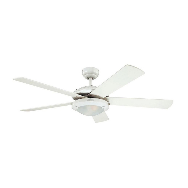 Picture of Westinghouse Comet 52" White Ceiling Fan, WH5C52WHD