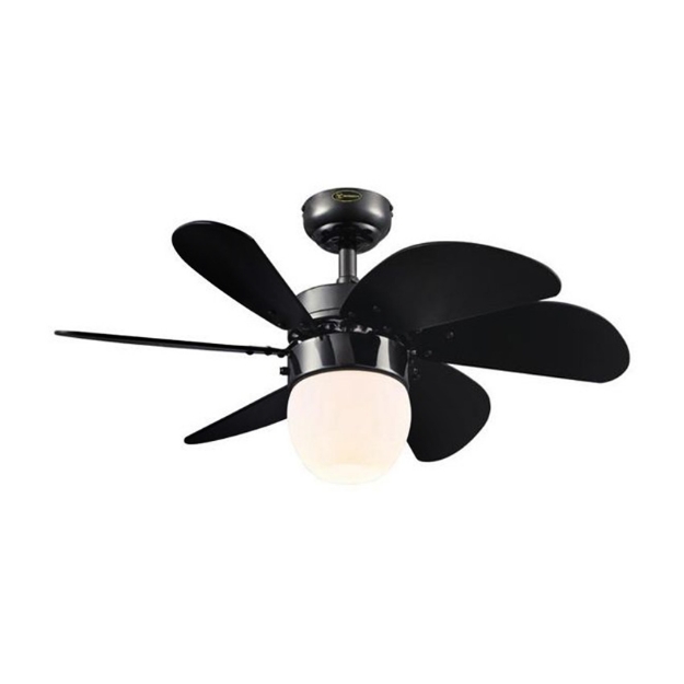 Picture of Westinghouse Turbo Swirl 30" Black Ceiling Fan, WH6T30BKD
