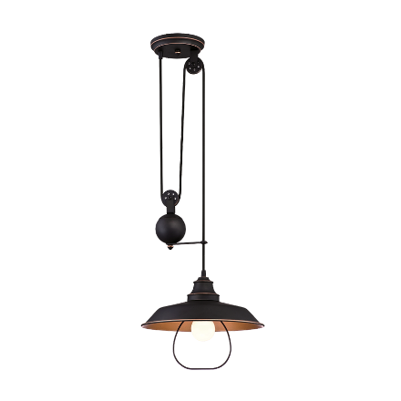 图片 Westinghouse 1 Light Pulley Pendant Lamp, WH63325R