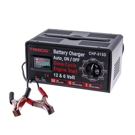 图片 Trisco Battery Charger 15 Amps 6/12 Volts, CHP-015D