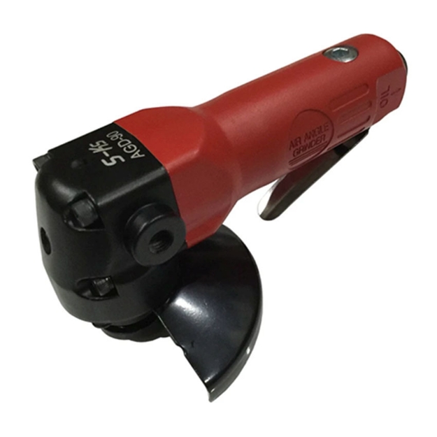 Picture of S-Ks Tools USA 4” Air Angle Grinder (Black/Red), AGD-90