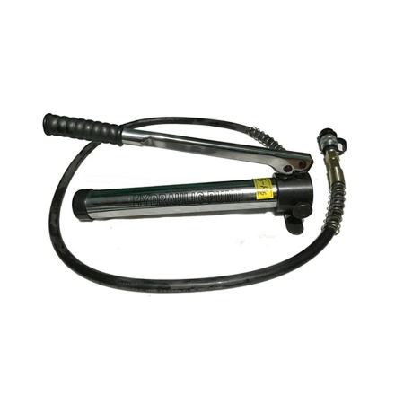 图片 S-Ks Tools USA 13 Ton Hydraulic Knock Out Punch Driver Kit Hole Tool Hand Pump (Black/Yellow), JMSYK-15