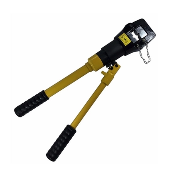Picture of S-Ks Tools USA 16 Tons Hydraulic Crimping Plier Cable Crimper (Black/Yellow), JMYQ-400A