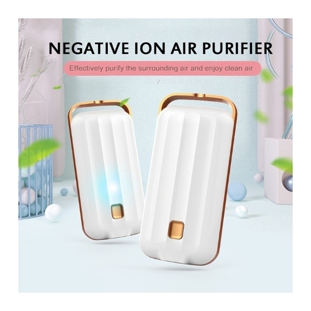 Picture of Anion Air Purifier Necklace Portable, Air Purifier Small Neck, Air Purifier Prevent PM2.5 Formaldehyde Necklace, UE04AIRF2