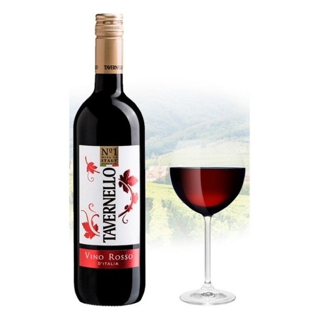 Picture of Tavernello Vino Rosso d'Italia Italian Red Wine 750 ml, TAVERNELLOROSSO