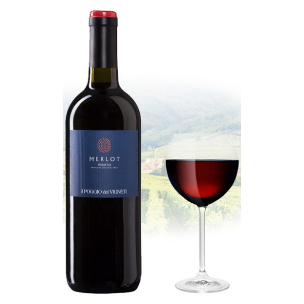Picture of Il Poggio Merlot Italian Red Wine 750 ml, ILPOGGIOMERLOT