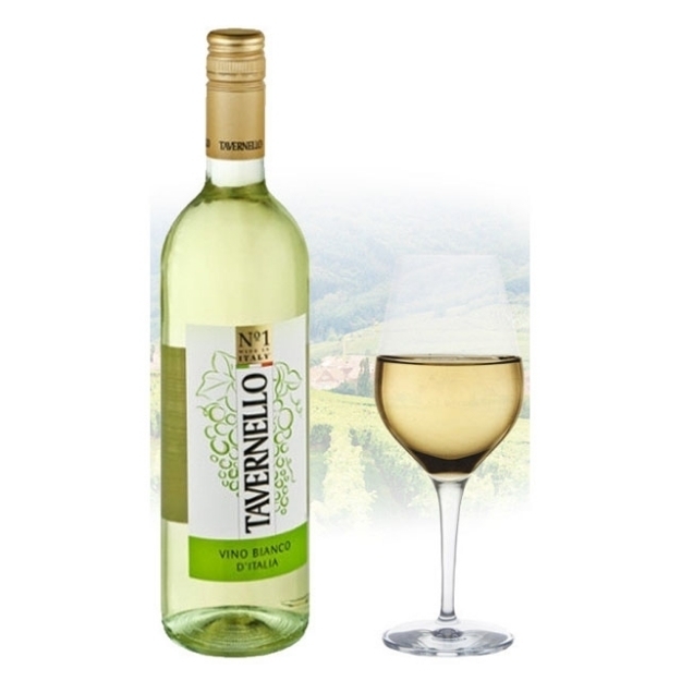 Picture of Tavernello Vino Bianco d'Italia Italian White Wine 750 ml, TAVERNELLOBIANCO