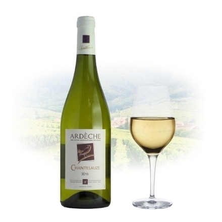图片 Chantelauze Ardèche Blanc French White Wine 750 ml, CHANTELAUZEBLANC