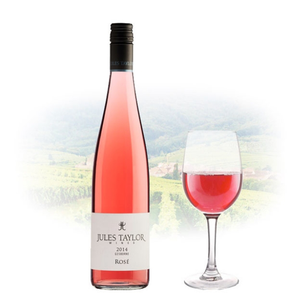 Picture of Jules Taylor Gisborne Rose New Zealand Pink Wine 750 ml, JULESTAYLORROSE
