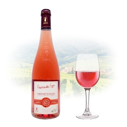 图片 Cabernet d'Anjou Domaine des Forges Rose French Red Wine 750 ml, CABERNETDOMAINEROSE