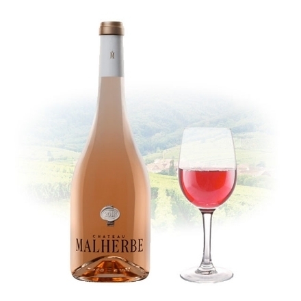 图片 Chateau Malherbe Cotes de Provence Rose French Pink Wine 750 ml, CHATEAUMALHERBEROSE