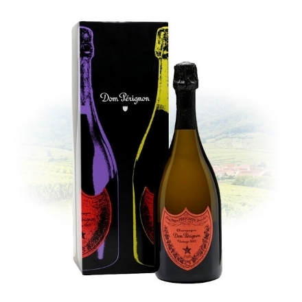 图片 Dom Perignon Vintage 2002 Andy Warhol Limited Edition Champagne 750 ml, DOMPERIGNON2002