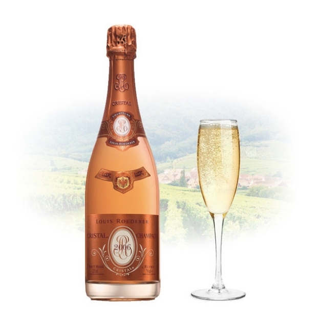 Picture of Louis Roederer Cristal Brut Rose Champagne 750 ml, LOUISBRUTROSE