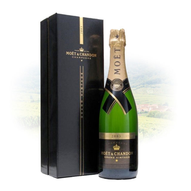 Picture of Moet & Chandon Grand Vintage Blanc 2003 Champagne 750 ml, MOETGRAND2003