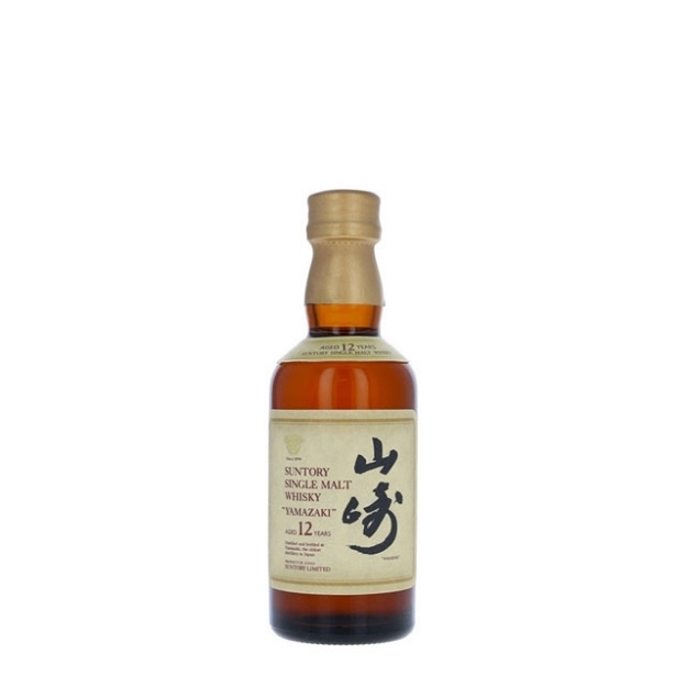 Picture of The Yamazaki 12 Year Old Single Malt Japanese Whisky 50 ml Miniature, YAMAZAKI12