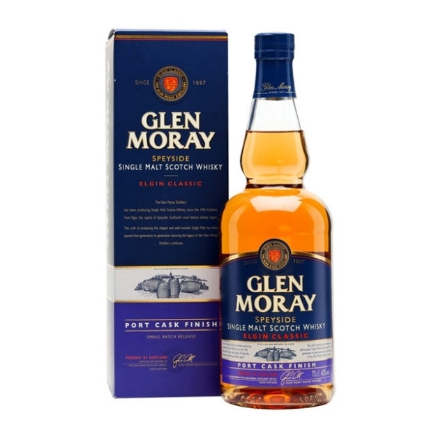Picture of Glen Moray Port Cask Finish Single Malt Scotch Whisky 700 ml, GLENMORAYPORT