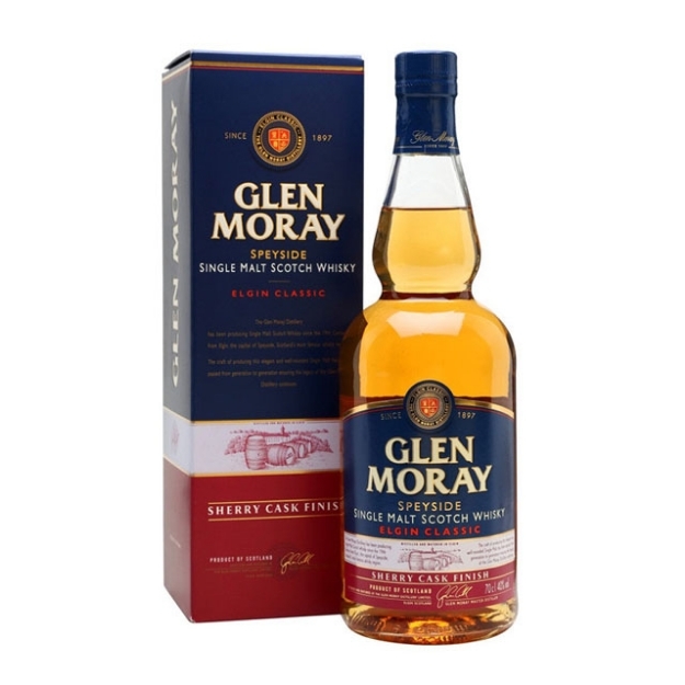 Picture of Glen Moray Sherry Finish Single Malt Scotch Whisky 700 ml, GLENMORAYSHERRY