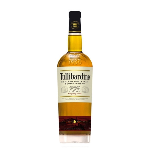 Picture of Tullibardine 228 Burgundy Finish Single Malt Scotch Whisky 700 ml, TULLIBARDINE228