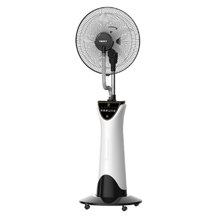 图片 Firefly 16″ Rechargeable Mist Fan with Digital Display and LED Night Light, FEL646