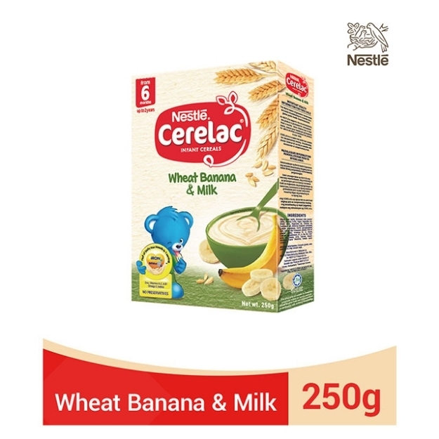 Picture of Nestle Cerelac Wheat Banana and Milk 250g, CER07