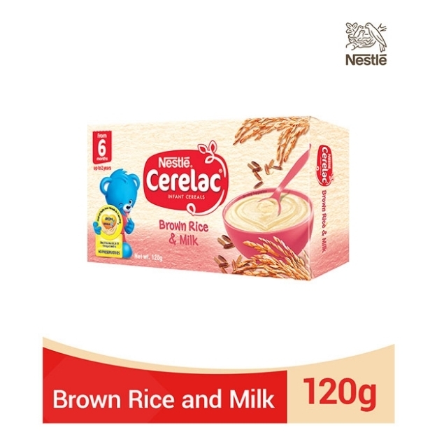 Picture of Nestle Cerelac Brown Rice and Milk 120g, CER08