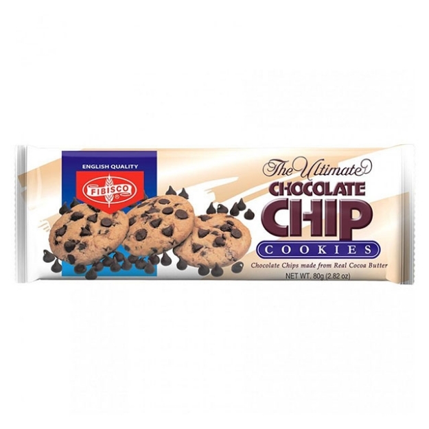 Picture of Fibisco Chocolate Chip Cookies (80g, 200g, 600g), FIB06