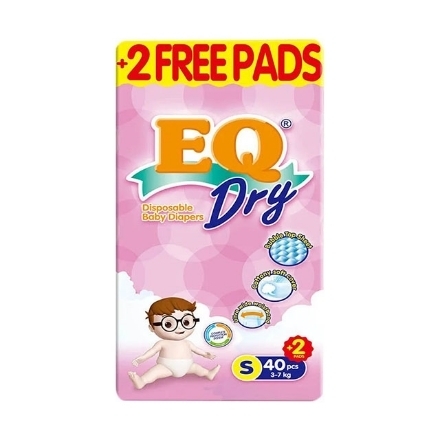 图片 EQ Diaper Dry Small 40+2's, EQ026A
