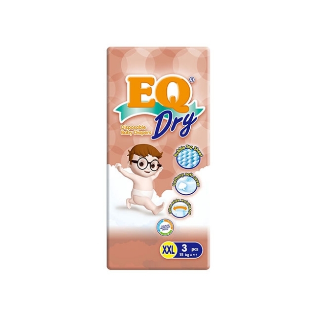 Picture of EQ Diaper Dry XXL 3's, EQ062Y