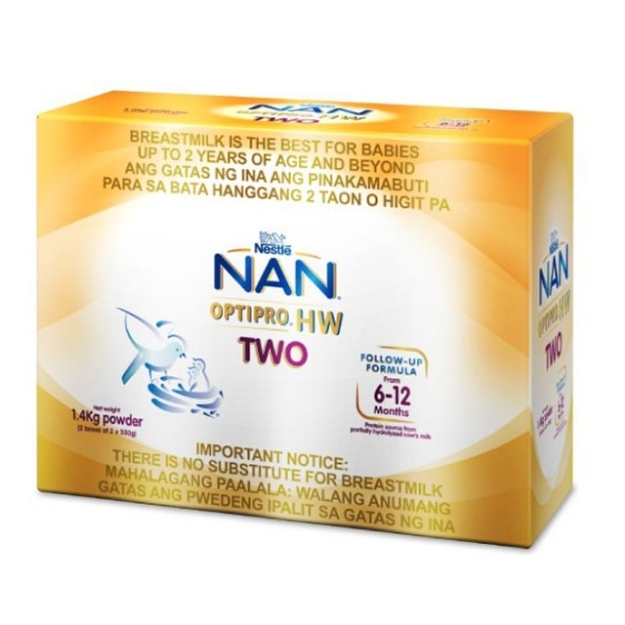 Picture of Nestle NAN OptiPro HW Two Infant Formula for 6-12 Months 1.4 kg, NANHW1.4