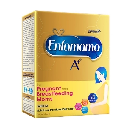 图片 Enfamama A+ Vanilla Powdered Milk Drink for Pregnant and Breastfeeding Mom 350g, ENFAMAMAVANILLA