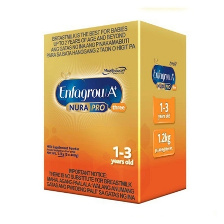 图片 Enfagrow A+ Three NuraPro Milk Supplement Powder for 1-3 Years Old 1.2kg, ENFAGROW3NURAPRO1.2