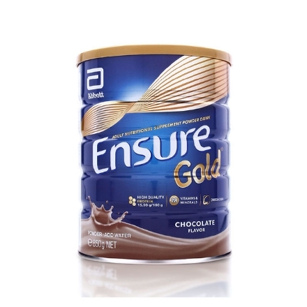 图片 ENSURE，黄金巧克力无麸质和乳糖 850g，ENSUREGOLD850