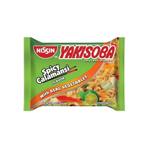 Picture of Nissin Yakisoba 59g ( Savory Beef, Spicy Calamansi, Spicy Chicken), NIS101