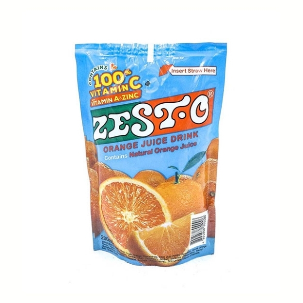 Picture of Zesto Juice 200 ml (Apple, Calamansi, Grape, Mango Orange, Pineapple, Strawberry), ZES04