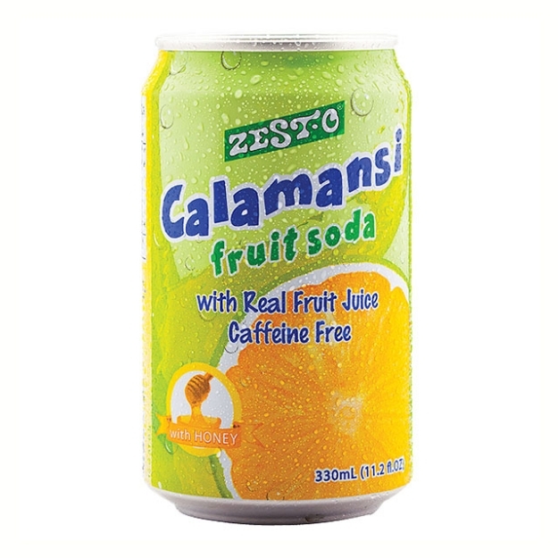 Picture of Zesto Calamansi Soda In Can 330 ml, ZES24