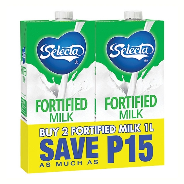 Picture of Selecta Fortified Milk 1 L 2 pcs, SEL63C