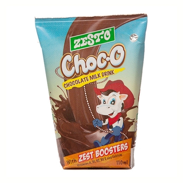 Picture of Zesto Choc-O Drink Wedge 110 ml 10 packs, ZES49