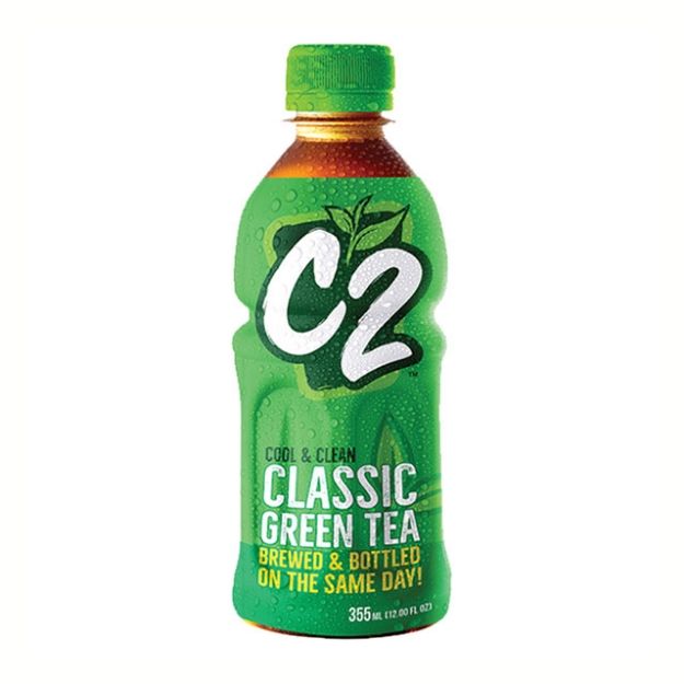 Picture of C2 Cool and Clean Green Tea 355 ml (Apple, Lemon, Green Tea), C2C03
