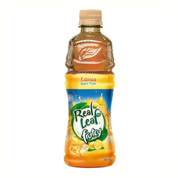 Picture of Real Leaf Frutcy Pet Bottle 480 ml (Apple, Calamansi, Honey Lemon, Lemon Ice, Lemon), REA02