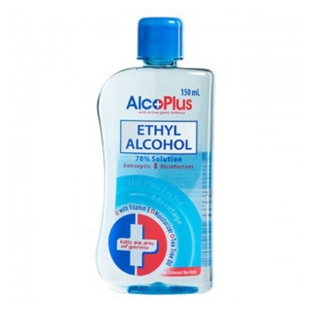 图片 AlcoPlus Ethy Alcohol 70% Blue (150 ml, 250 ml, 500 ml), ALC04
