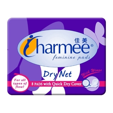 图片 Charmee Sanitary Napkin All-flow Dry Net 8's, CHA04