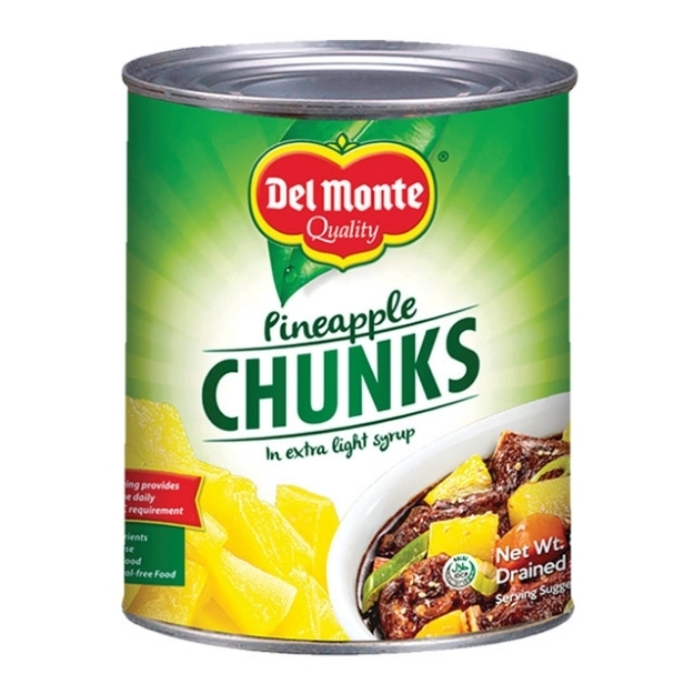Picture of Del Monte Pineapple Chunks (227g, 432g, 560g, 822g), DEL106