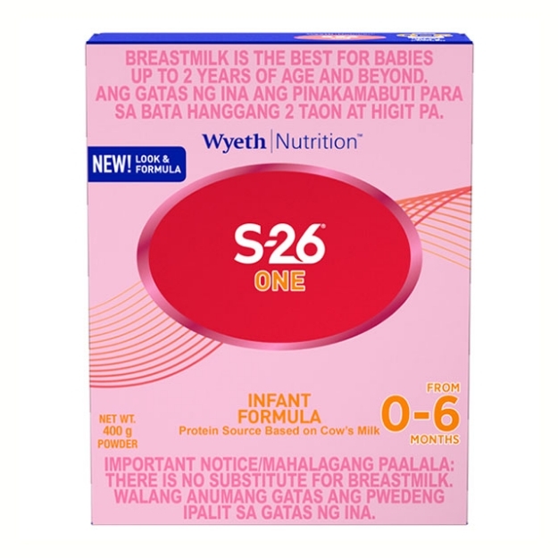Picture of Wyeth S-26 One Infant Milk (400g, 900g, 1.8 kg), S2636