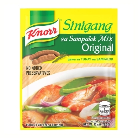 图片 Knorr Sinigang Mix 22g (Original, Miso, Gabi), KNO11