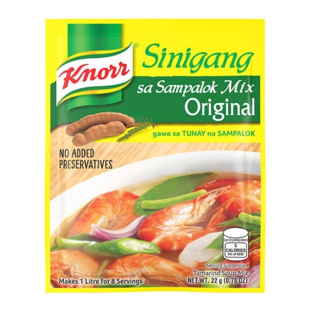Picture of Knorr Sinigang Mix 22g (Original, Miso, Gabi), KNO11