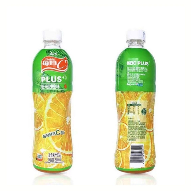 Picture of Master Kong Daily C sweet orange flavor1 bottle, 1*15 bottle