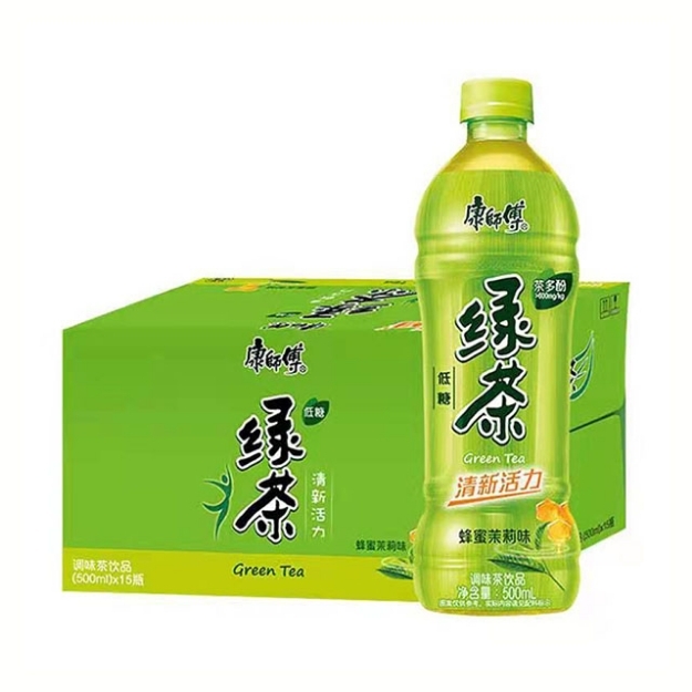 Picture of Master Kong Honey Green Tea 500ml 1 bottle, 1*16 bottle