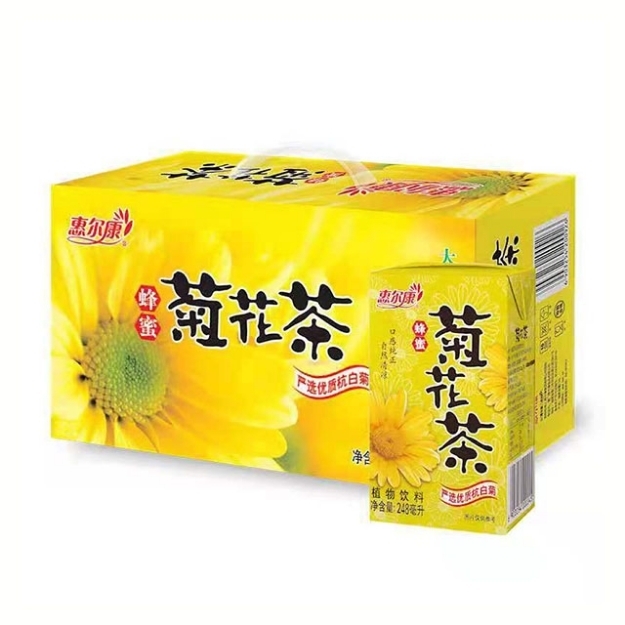 Picture of Wellcome Chrysanthemum Tea 248ml 1 box, 1*24 box