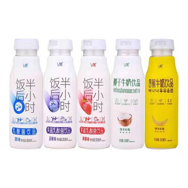 Picture of New Hope Vmei Milk, Flavor (Apple, Blueberry, Strawberry, Coconut , Banana) 300ml, 1 bottle, 1*15 bottle
