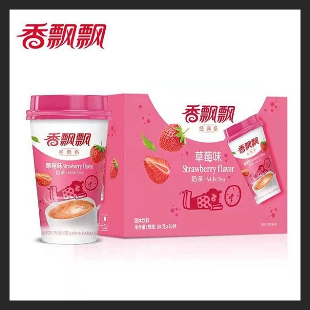 Picture of Xiangpiaopiao Milk Tea (Strawberry) 80g